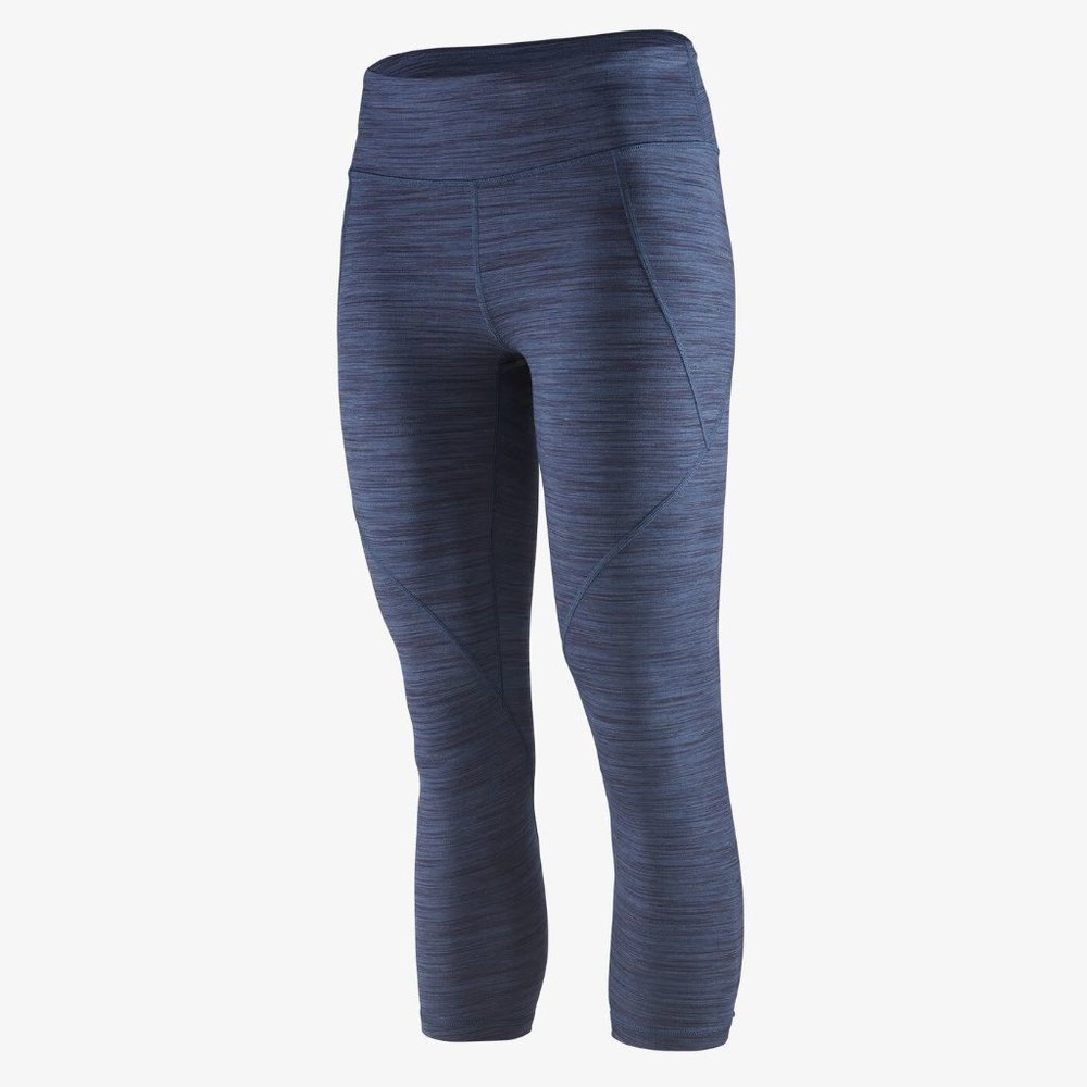 Patagonia Blue Centered Crop Legging